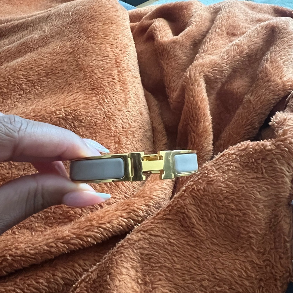 Authentic Hermes Clic H Bracelet